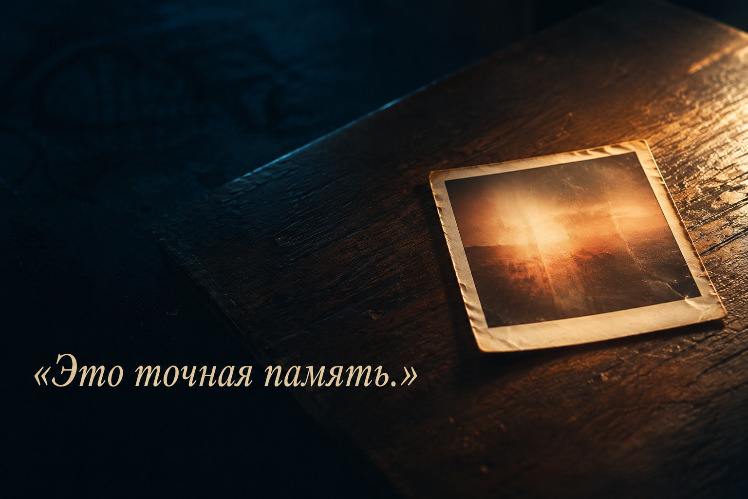 «Это точная память.»