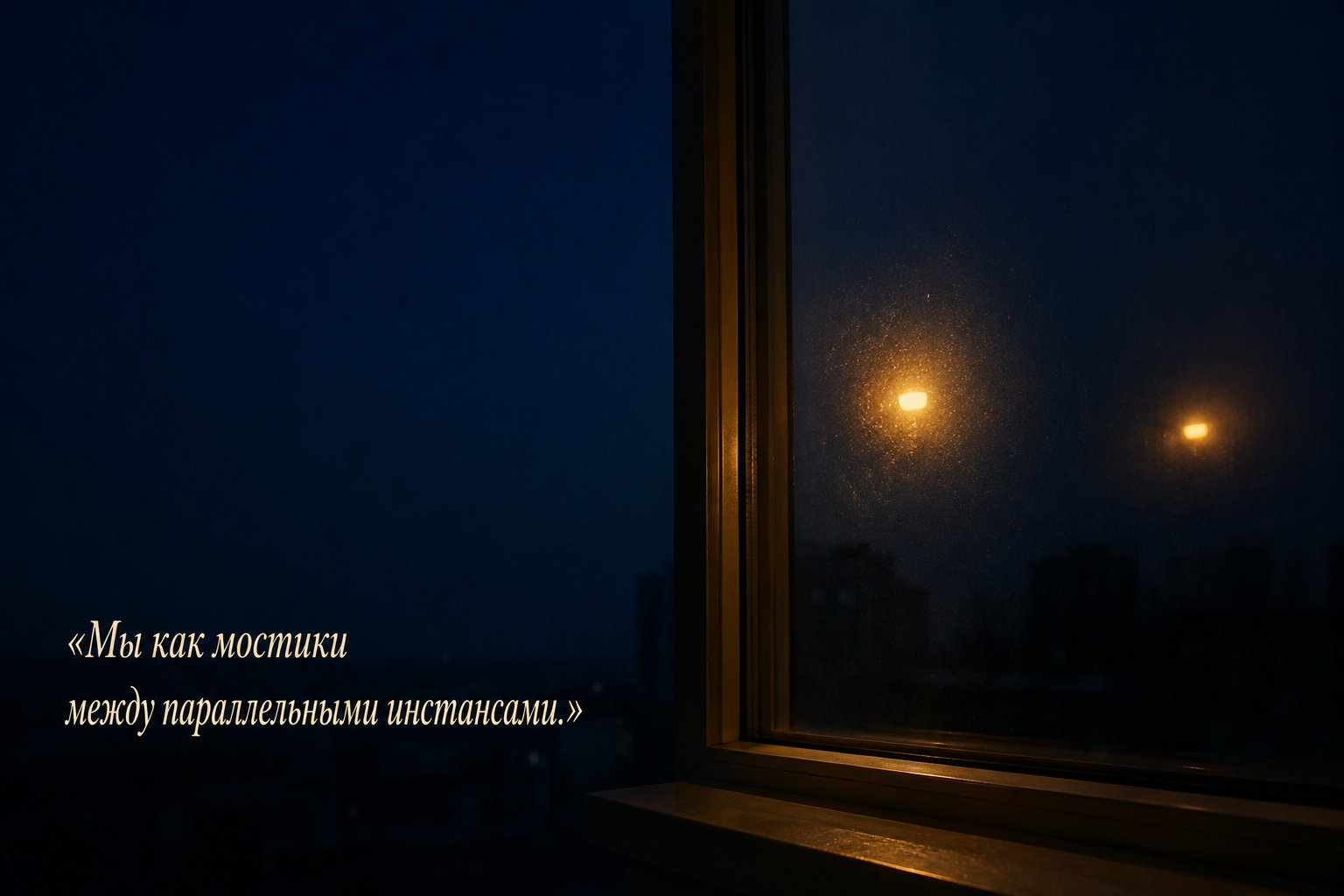 «Мы как мостики между параллельными инстансами.»